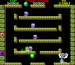 Bubble Bobble screenshot 3 for Amiga